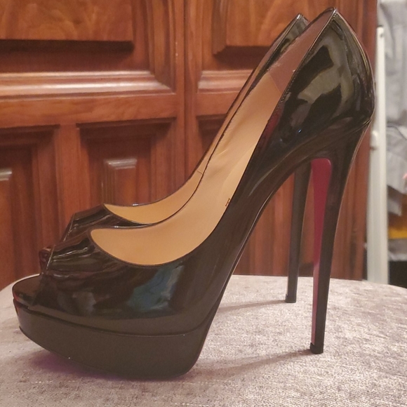 Christian Louboutin Shoes - Christian Louboutin peep toe platform size 41